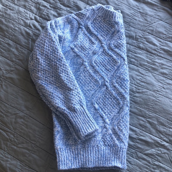 Cable Stitch Hand Dyed Sweater - Picture 1 of 5